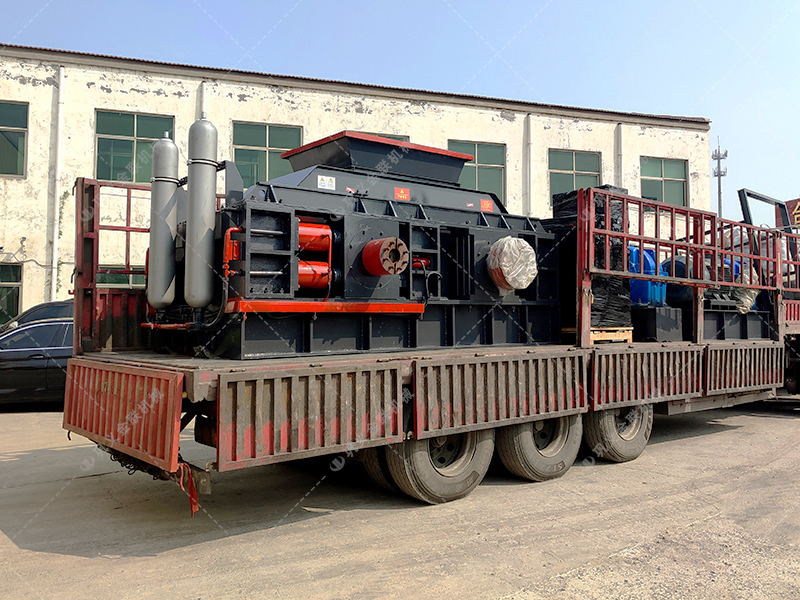 金聯(lián)機(jī)械生產(chǎn)的1510液壓對(duì)輥制砂機(jī)怎么樣？附現(xiàn)場(chǎng)案例